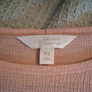 LC Lauren Conrad Pink Women's Top